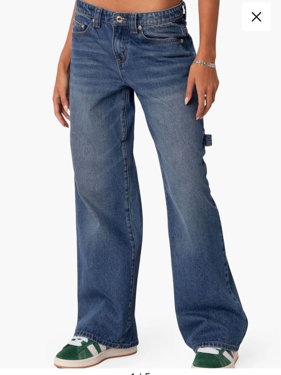 Edikted Denim - Edikted Size Small High Rise Carpenter Jeans